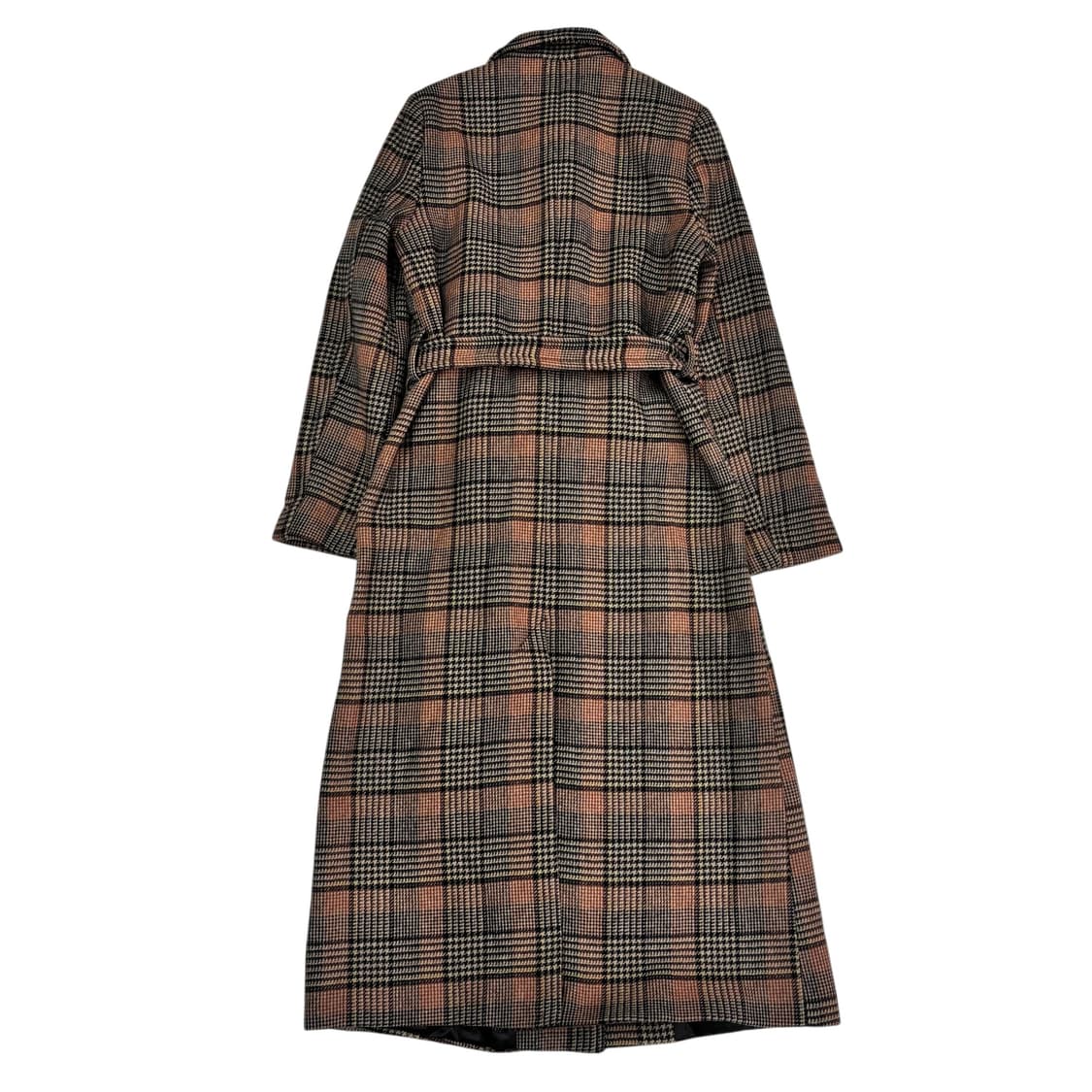 앤아더스토리즈 울 롱 체크 벨티드 코트 상품이미지6