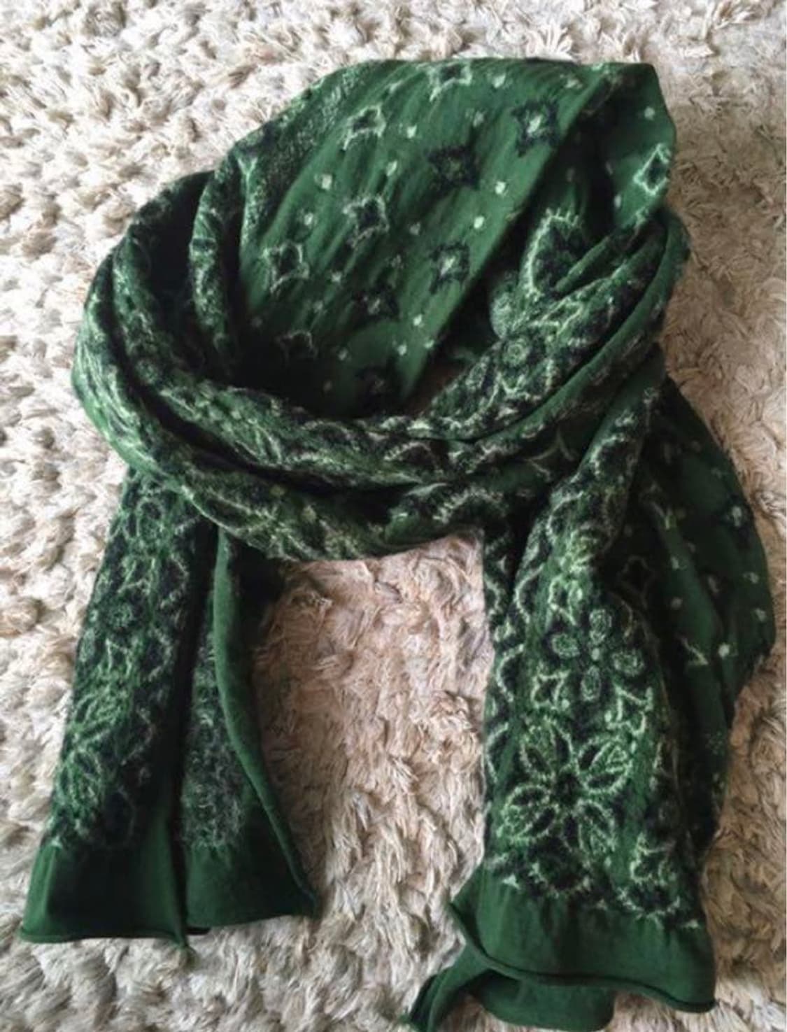 캐피탈 반다나 울 머플러 상품이미지1