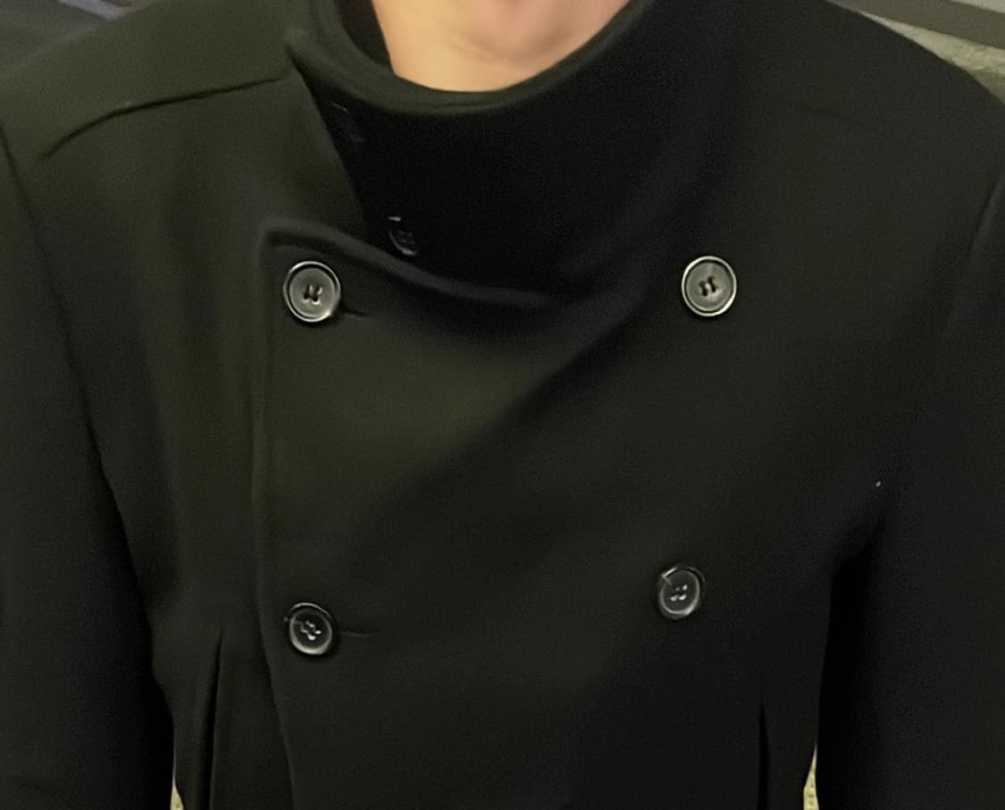 일본 빈티지 피코트 (착샷) 상품이미지4