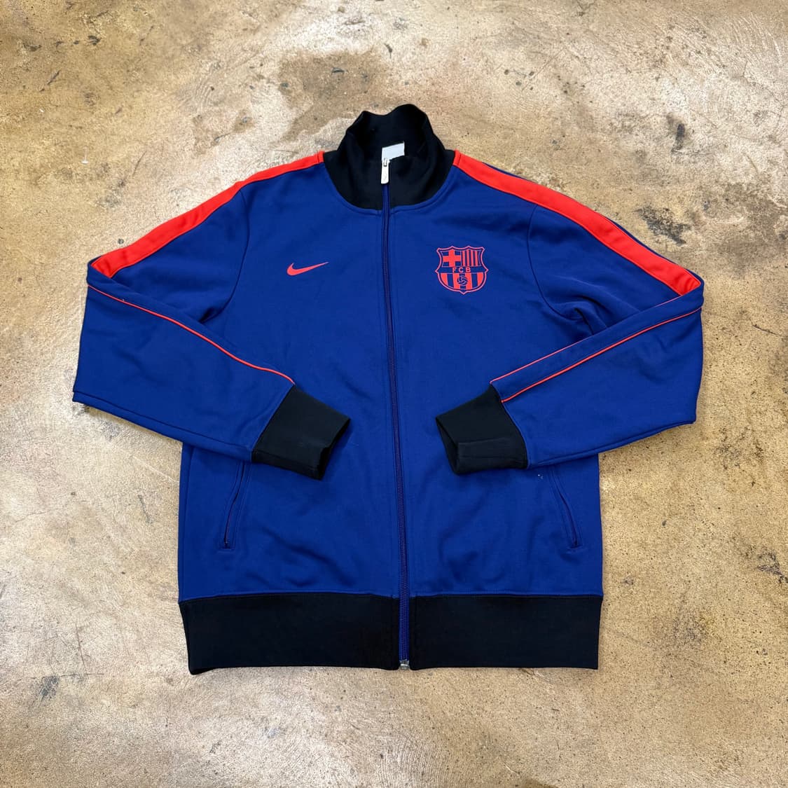 나이키 바르셀로나 블루 져지 트랙탑 상품이미지2