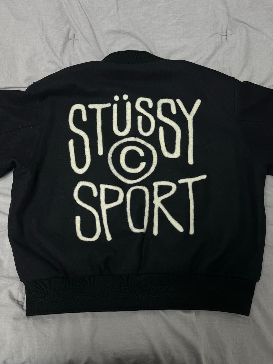 스투시 스포츠 멜튼 바시티 자켓 M사이즈(택o) 상품이미지1