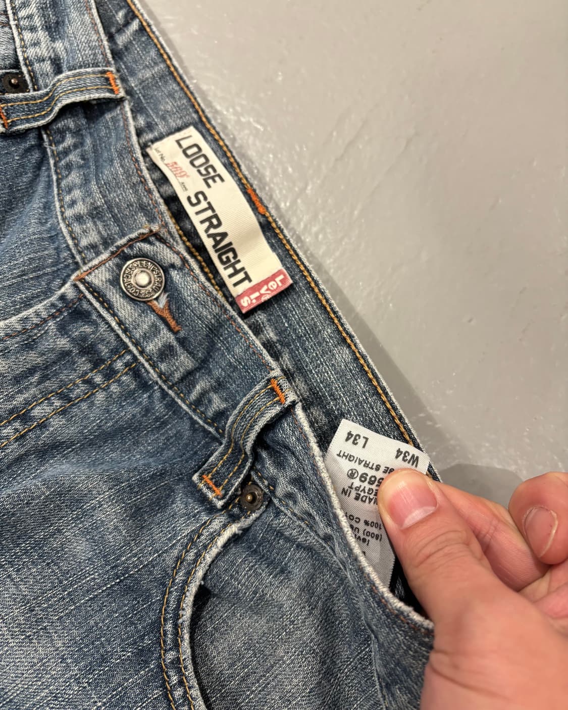 00‘s 리바이스 569 데님 팬츠   상품이미지7