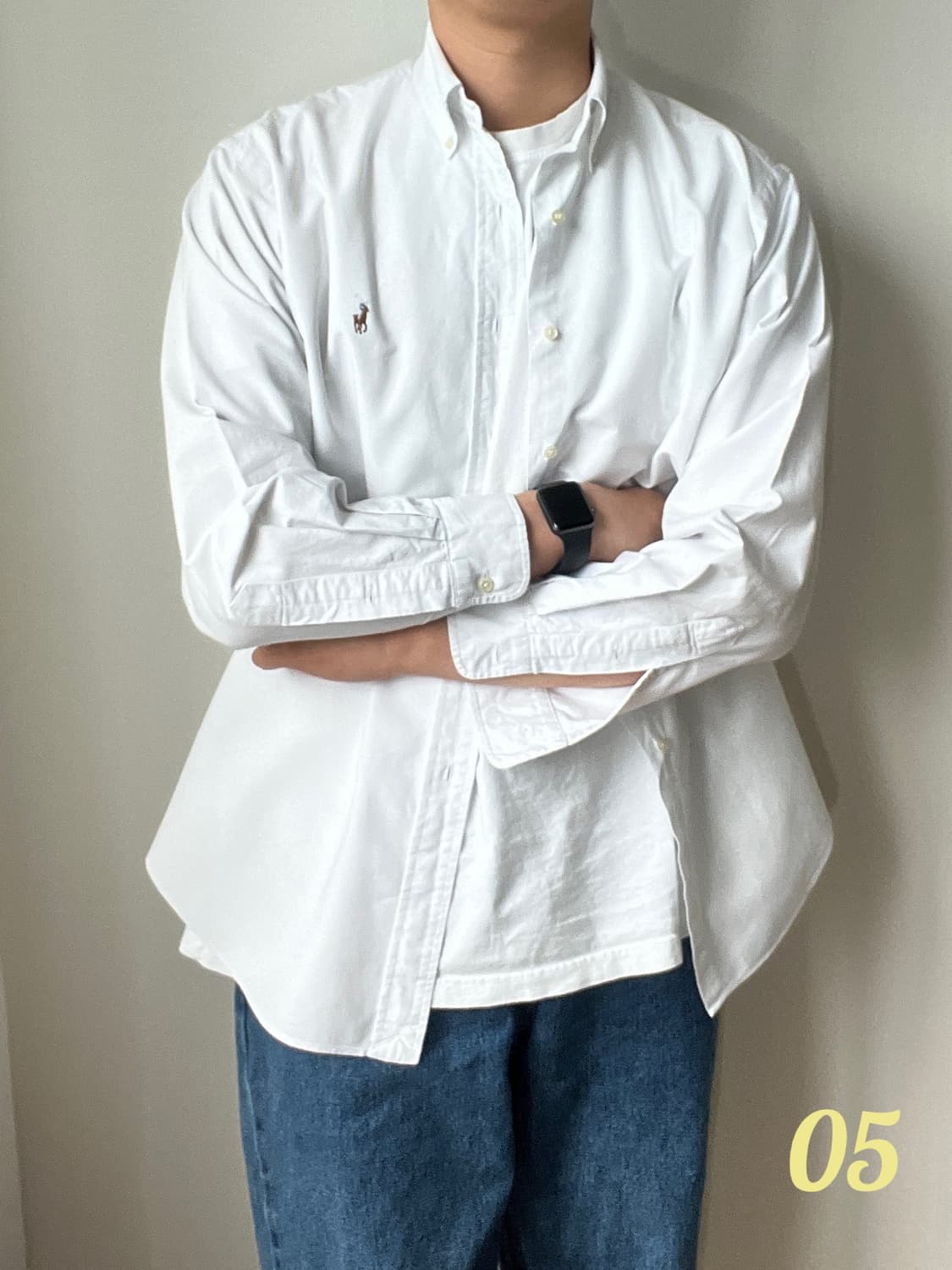 폴로 랄프로렌 화이트 셔츠 상품이미지9