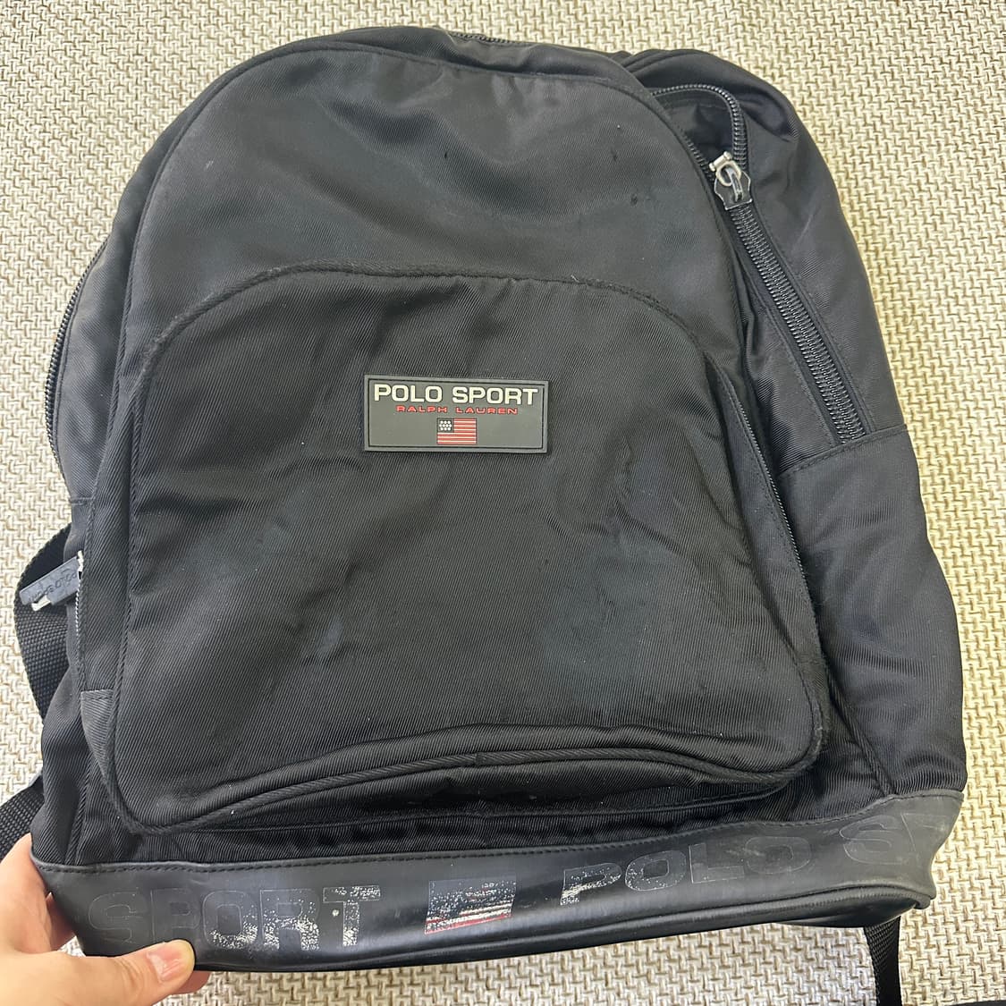 실측확인 폴로랄프로렌 백팩 0406D 상품이미지1