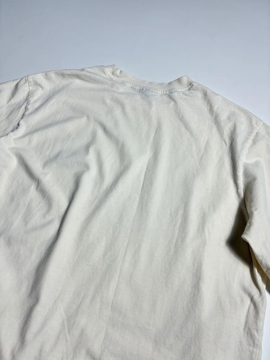 써네이 베이직 스몰로고 코튼 반팔 티셔츠 R1575 상품이미지4