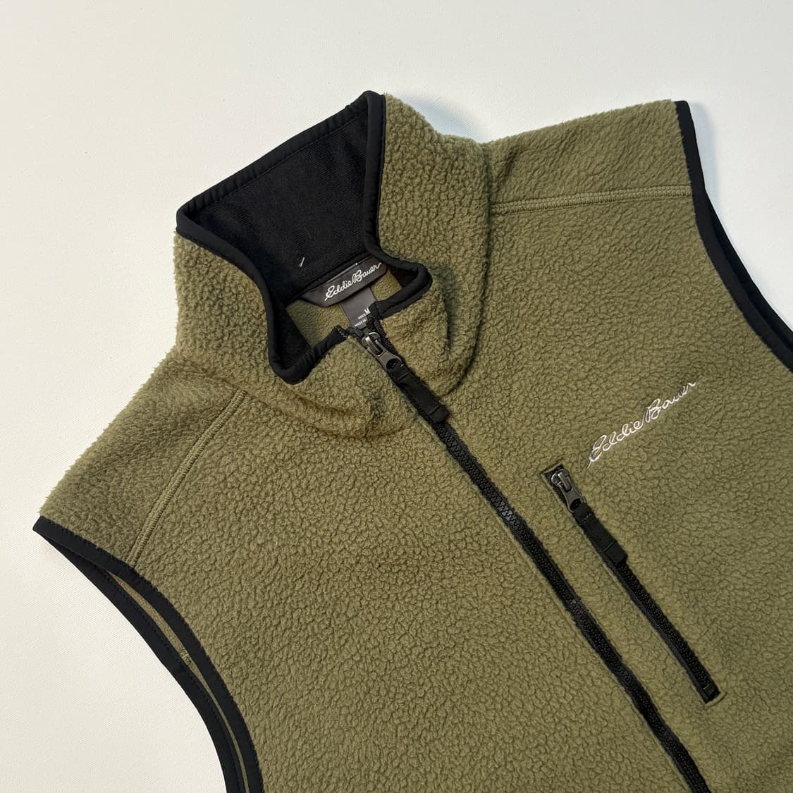 00s Eddie Bauer 플리츠 베스트_데드스탁 상품이미지4