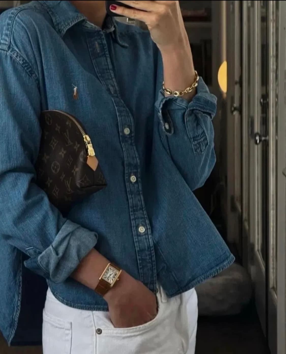 폴로랄프로렌데님셔츠 상품이미지1