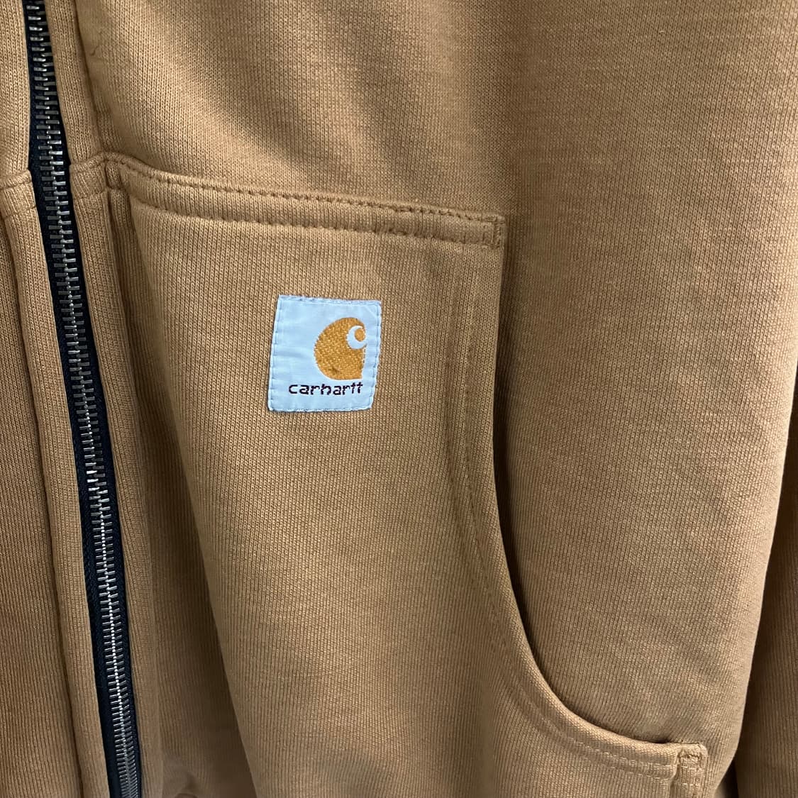 Carhartt 칼하트 브라운 써멀 후드집업 L 상품이미지4
