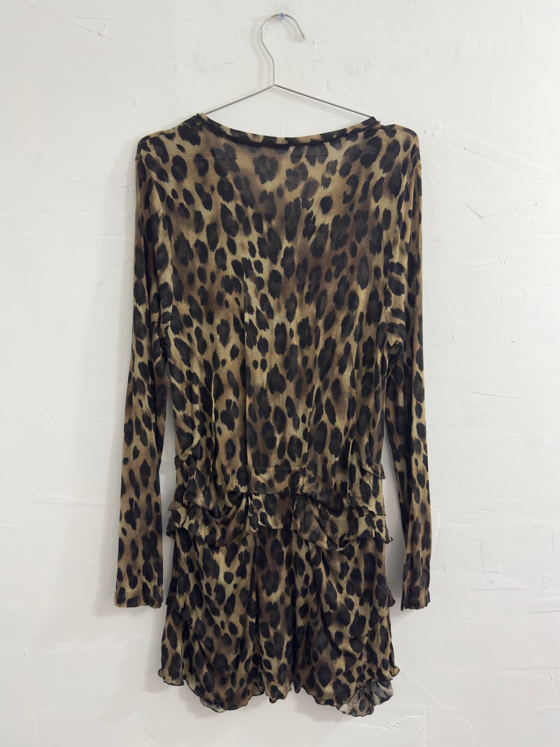 basile28 leopard detail longsleeve 상품이미지2
