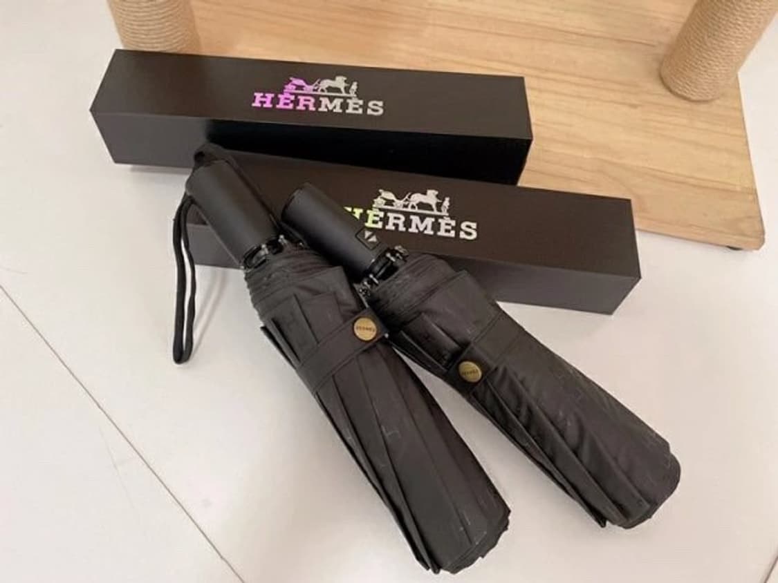 에르메스 5단 4계절 양산겸 우산 베이직 블랙  상품이미지7