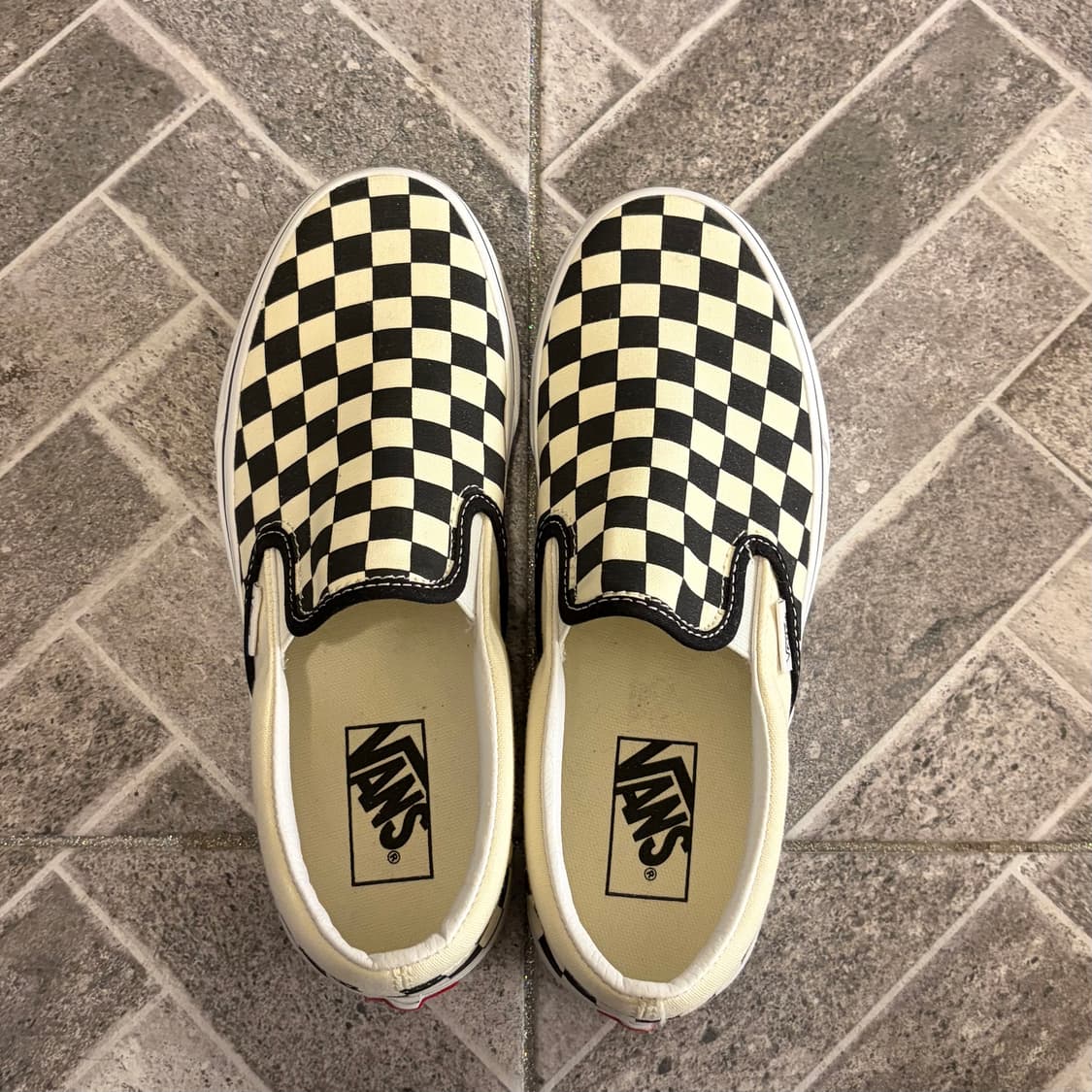 반스 클래식 슬립온 - (체커보드) 블랙:화이트 245 상품이미지1
