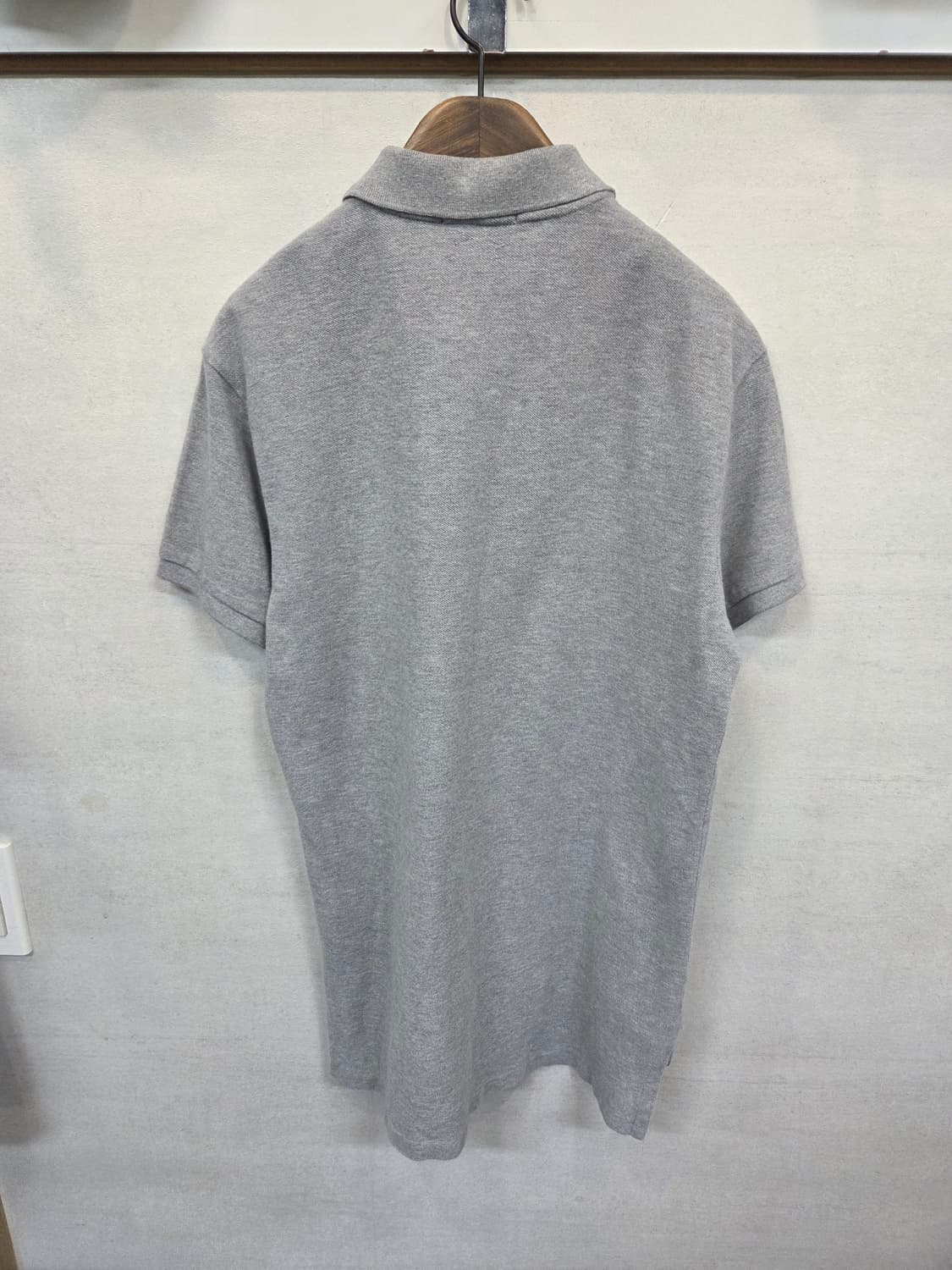 폴로랄프로렌 버건디포니 카라반팔 커스텀핏 m 그레이 상품이미지2