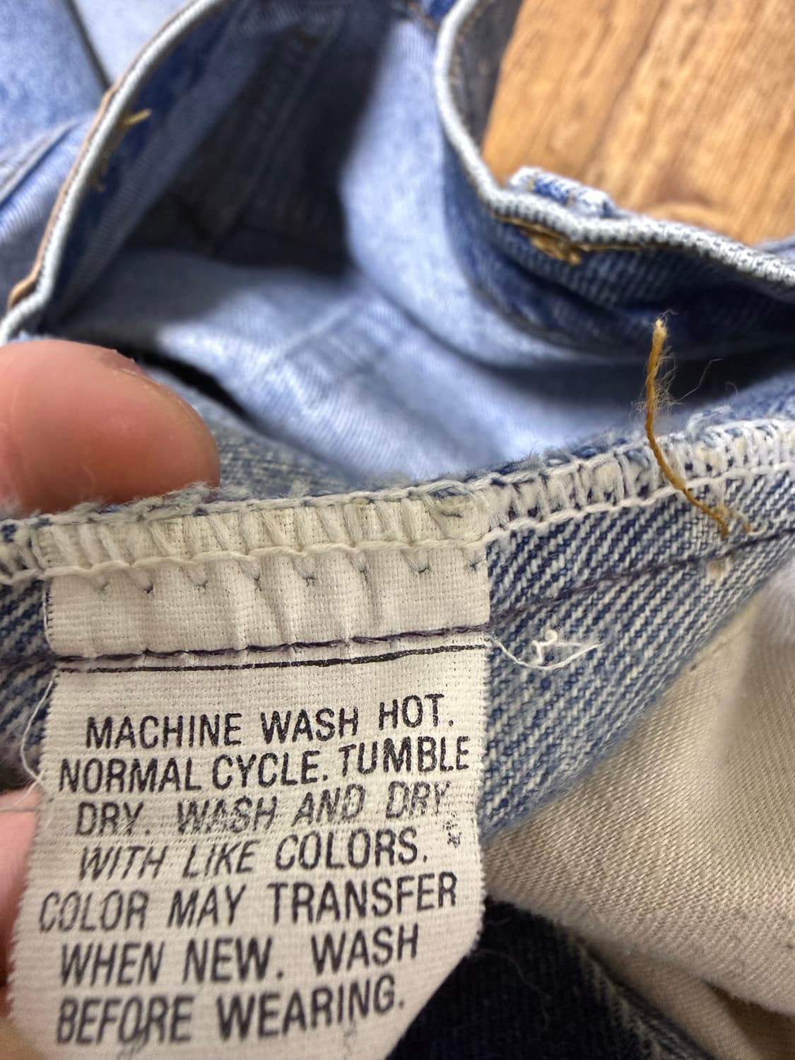 80s 리바이스 517 연청 상품이미지7