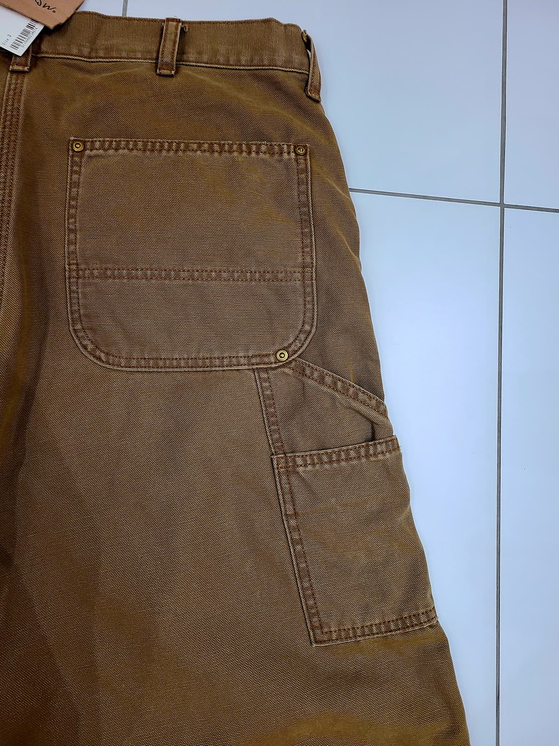 신상 오어슬로우 orSlow 데님 페인터 팬츠(Brown) 새상품 싸이즈 상품이미지8