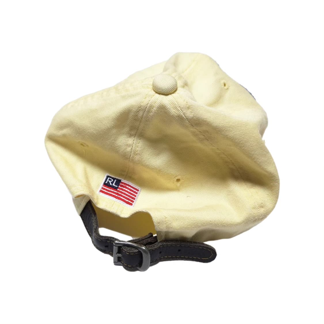 두산 폴로 랄프로렌 클래식 로고 볼캡 캡모자 레몬 상품이미지3