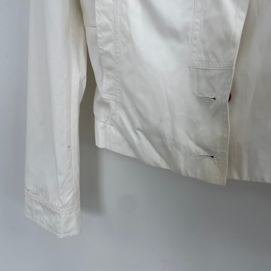00s 올드 셀린느 화이트 자켓 상품이미지5