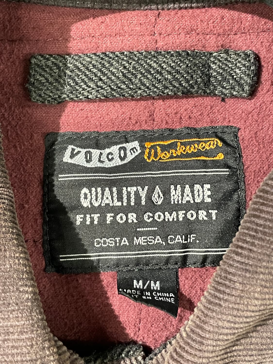 볼컴 코듀로이 울 셔츠 자켓   상품이미지9