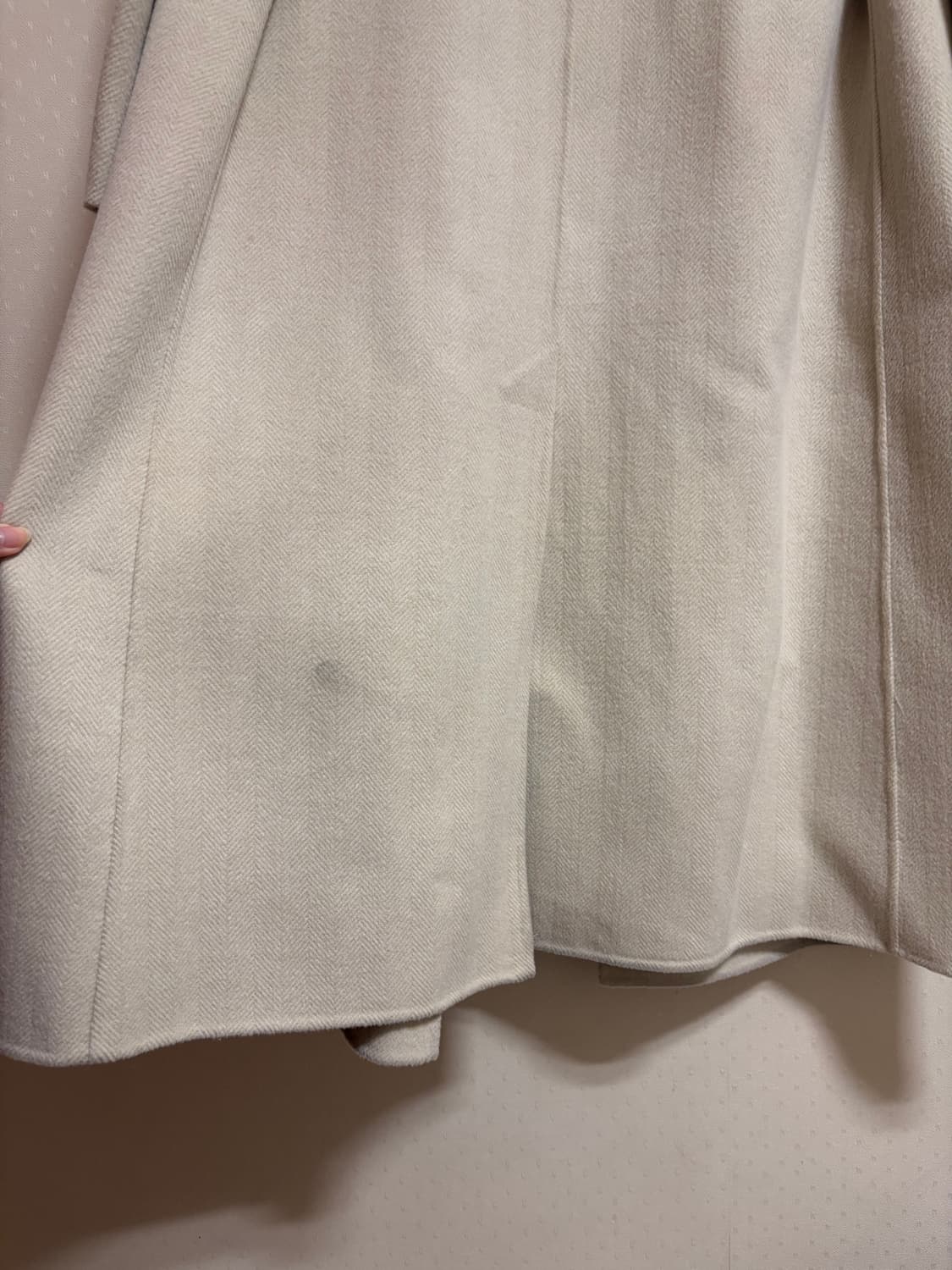 런던플랏 핸드메이드 코트 크림 상품이미지9