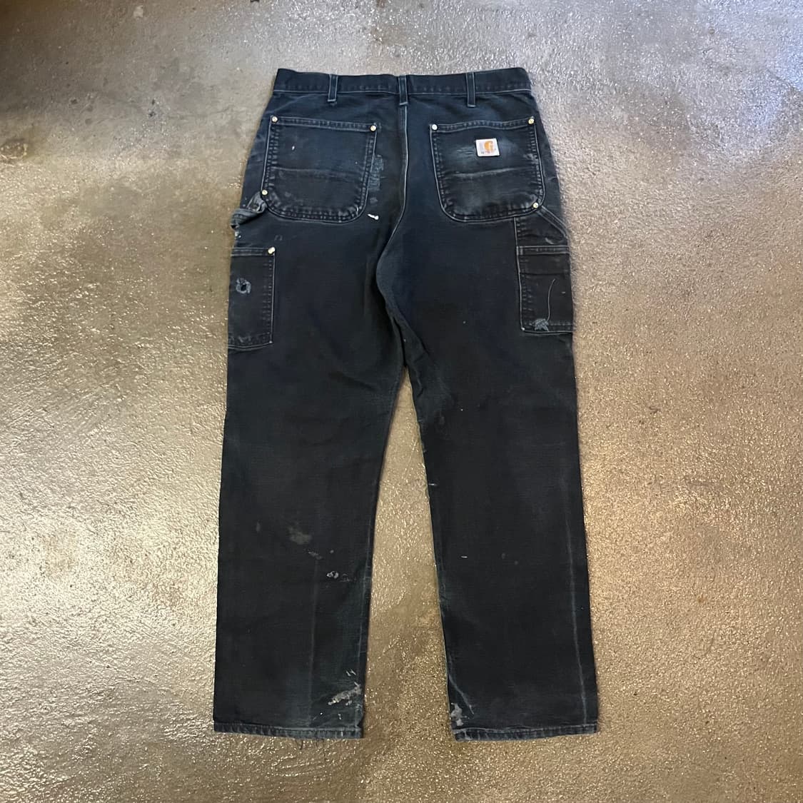 Carhartt 블랙 더블니 팬츠 (32-33“) 상품이미지4