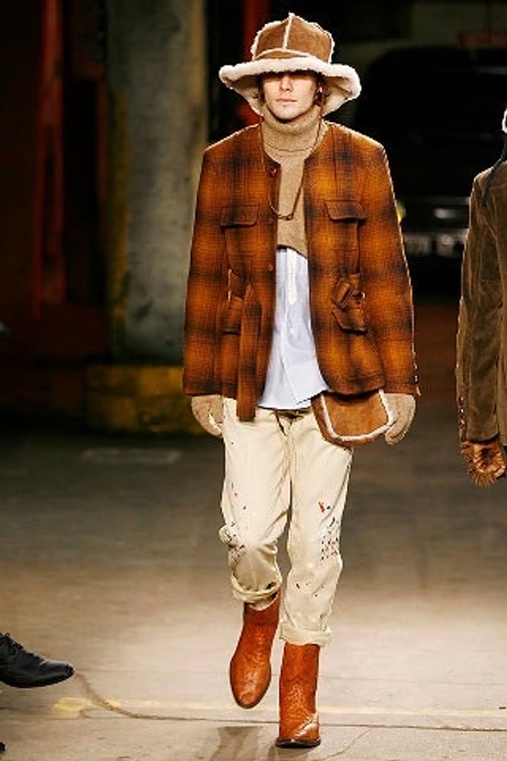 [4] 넘버나인 08AW 페인트 치노 팬츠 상품이미지10