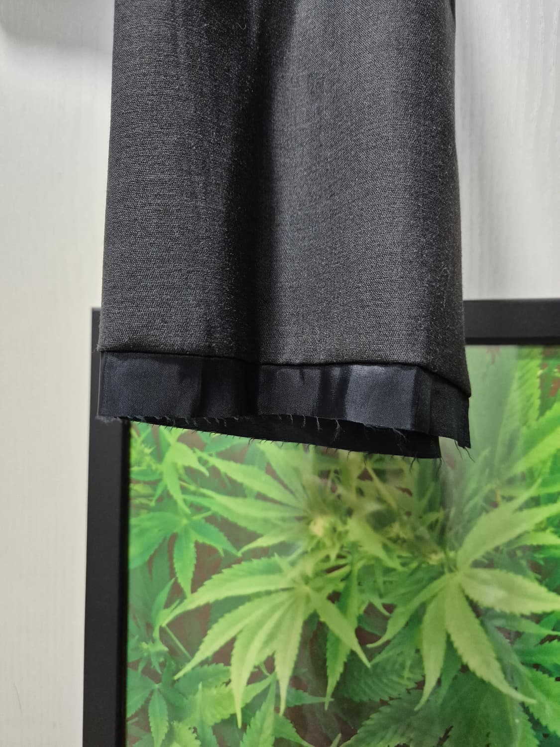 (세일)(새상품)스튜디오테이블 크롭 자켓 차콜 상품이미지4