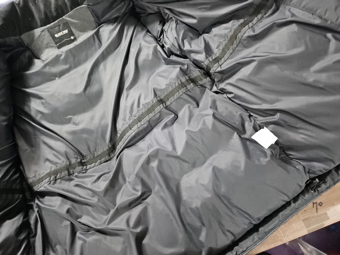 블랙야크 남성  다운패딩 그레이  95 상품이미지7