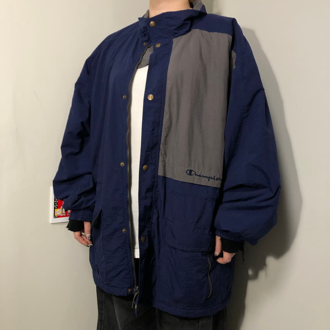 챔피언 일제 바람막이자켓  상품이미지5