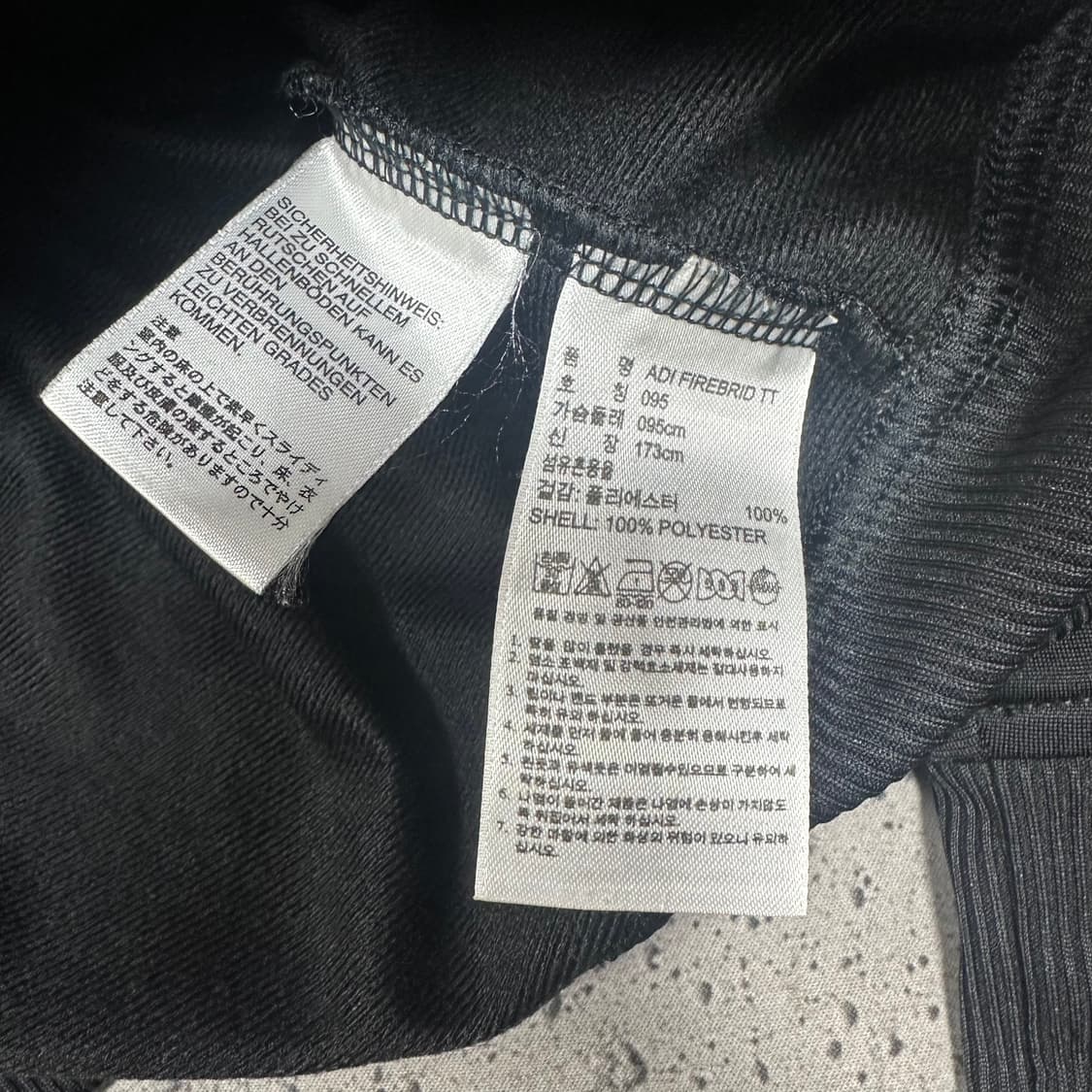 ✨ (바배) 아디다스 구파이어버드 블랙 트랙탑 져지 상품이미지4