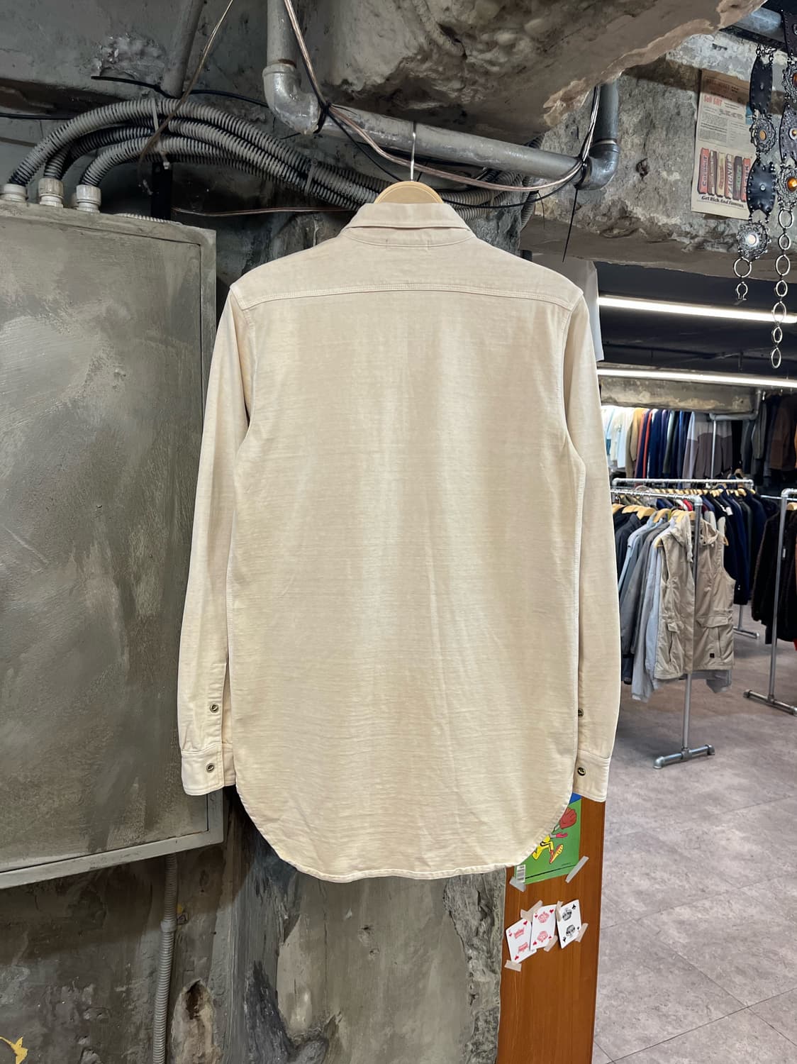 폴로 랄프로렌 코튼 포켓 셔츠 베이지 M #csz2259 상품이미지2