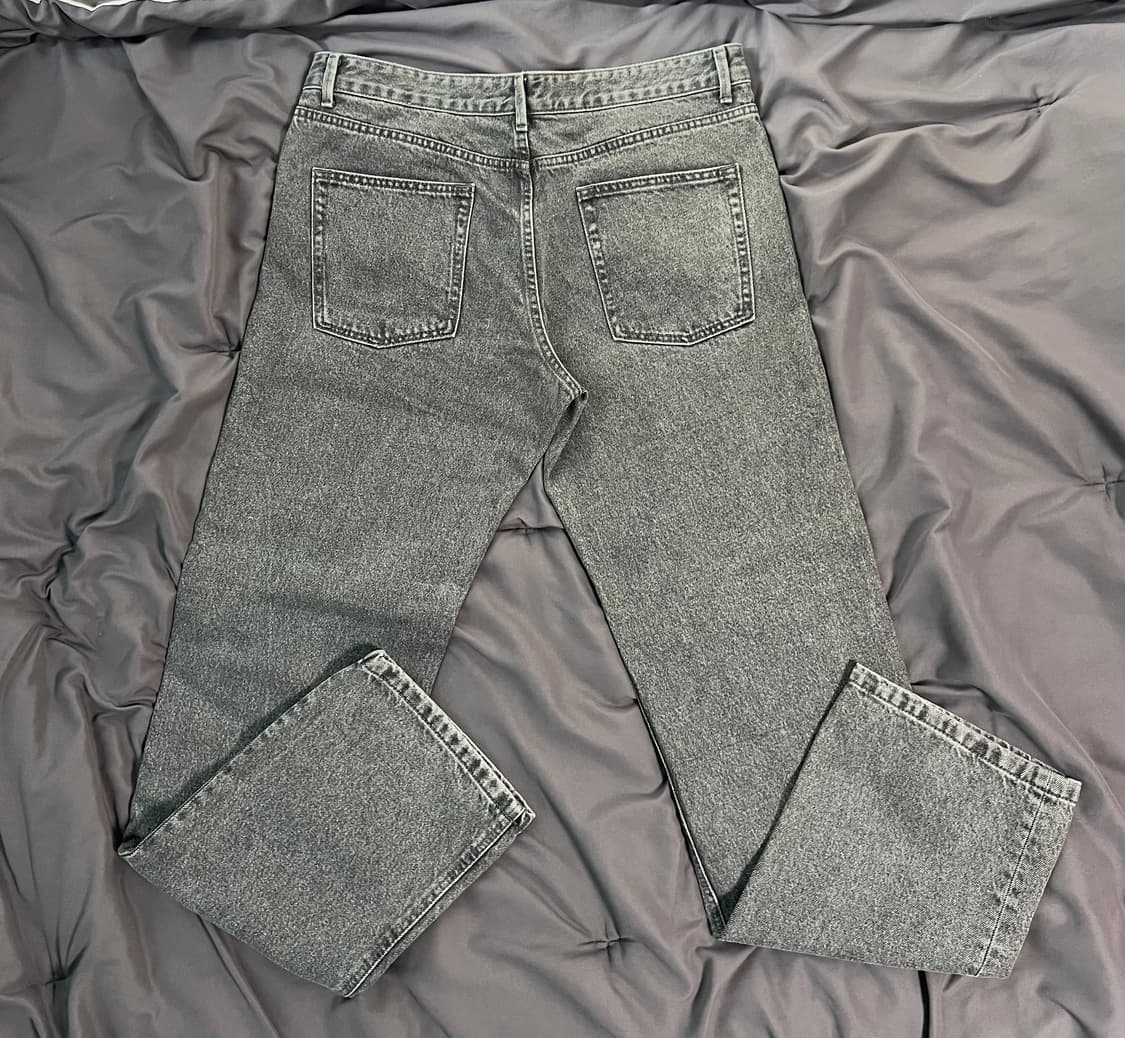 [쿠어] 릴렉스드 워싱 진 (그레이) L 상품이미지10