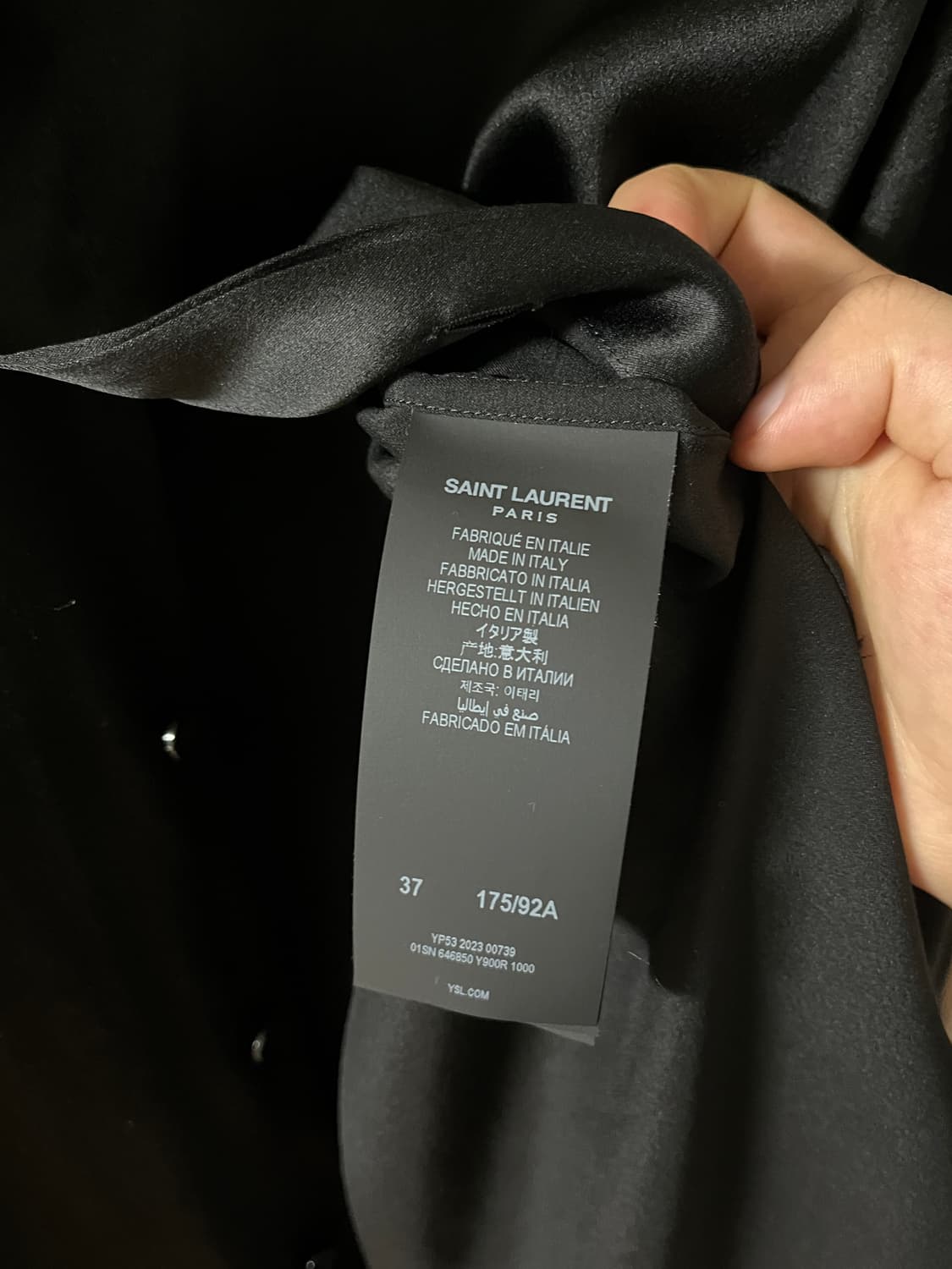 생로랑 셔츠 상품이미지4