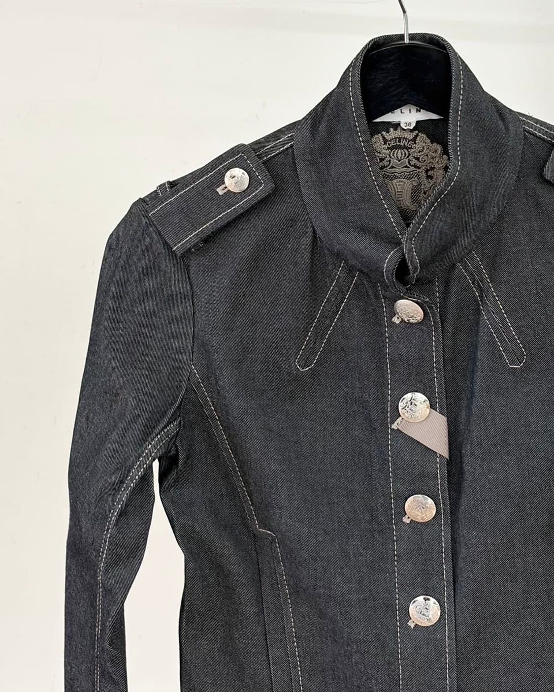 셀린느 데님 네이비 트리오페 자켓  상품이미지2