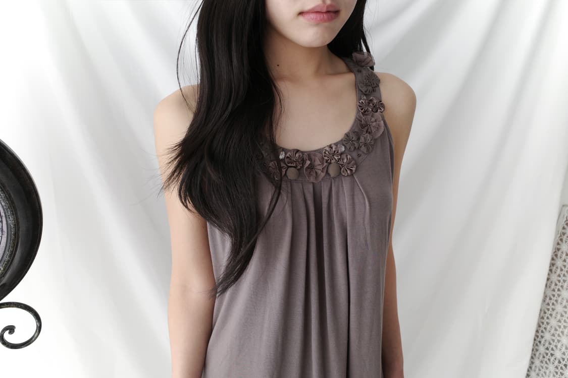 flower sleeveless one-piece 상품이미지7