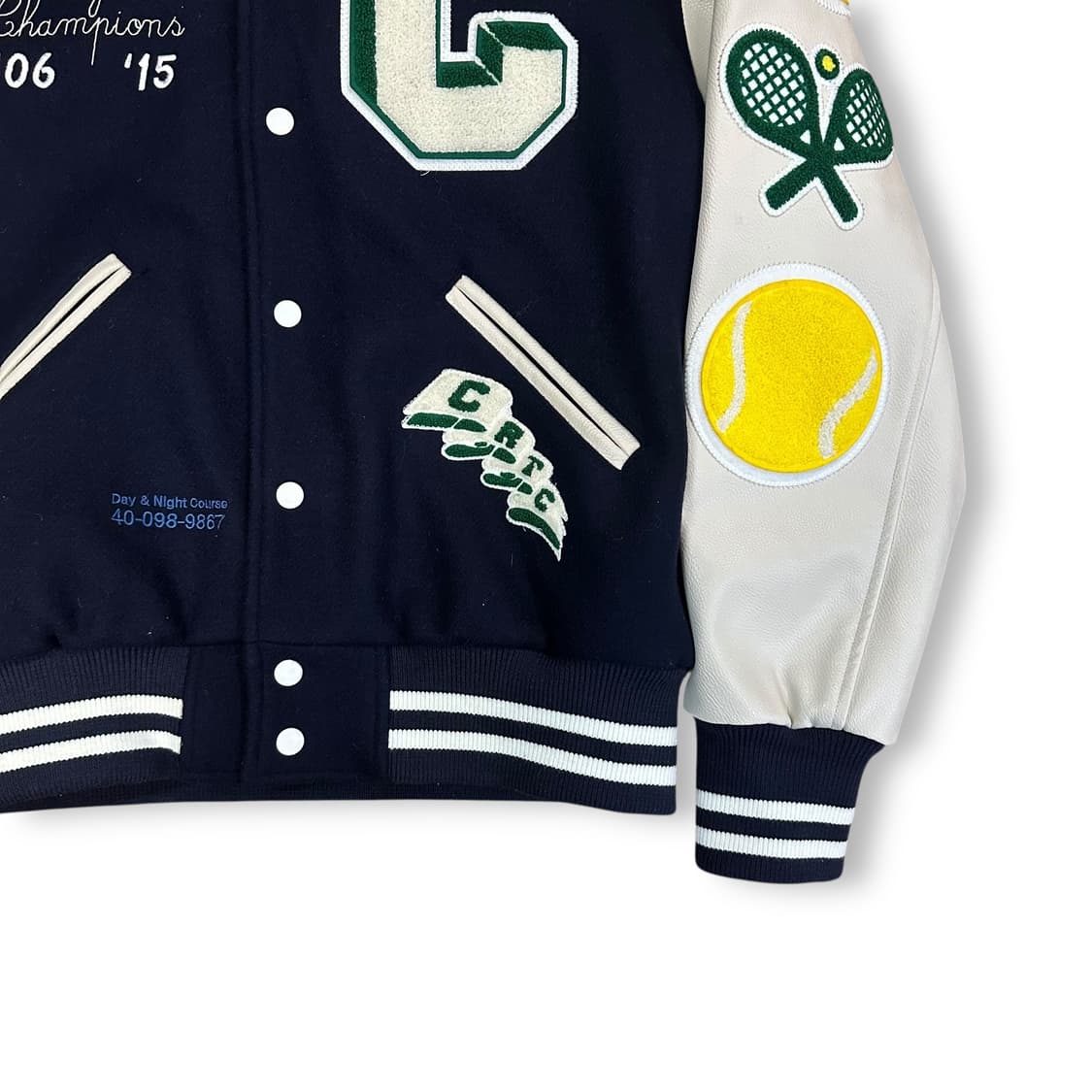 크리틱 테니스 바시티자켓 상품이미지3