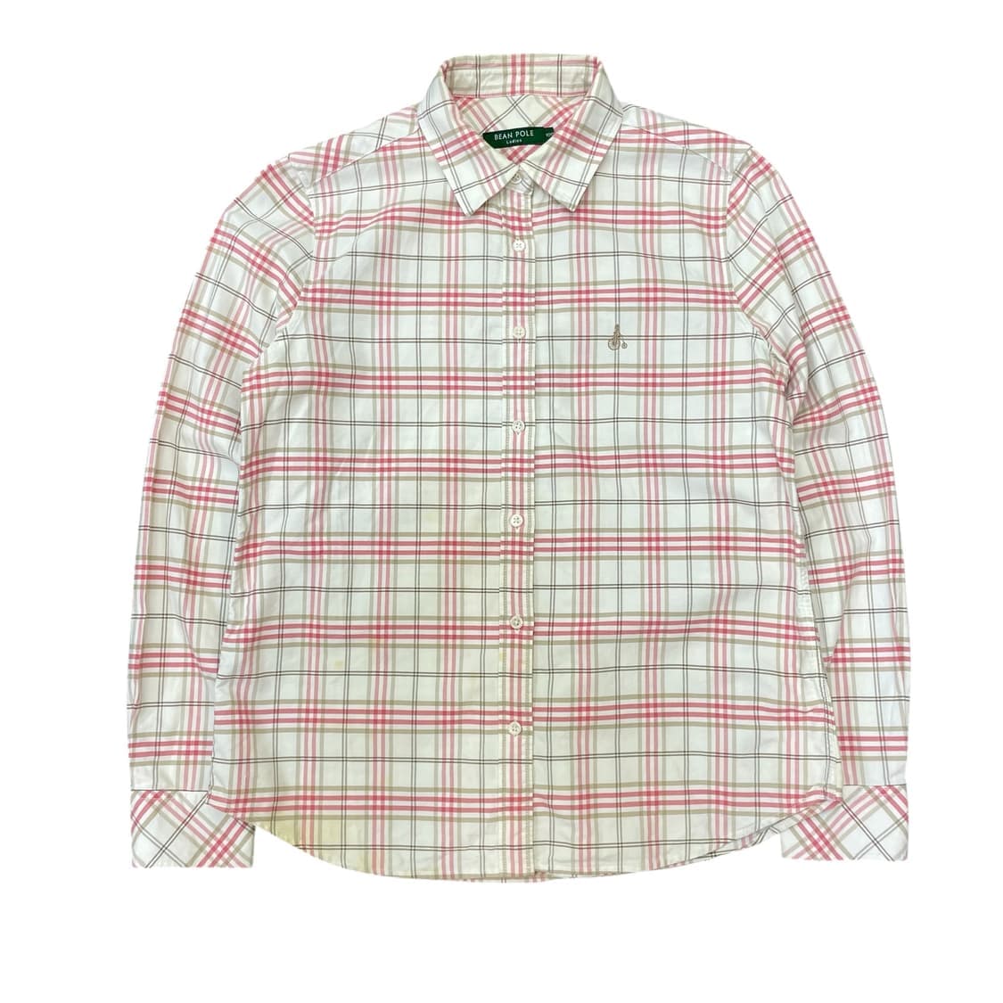 빈폴 레이디스 체크 긴팔 셔츠 100 상품이미지1