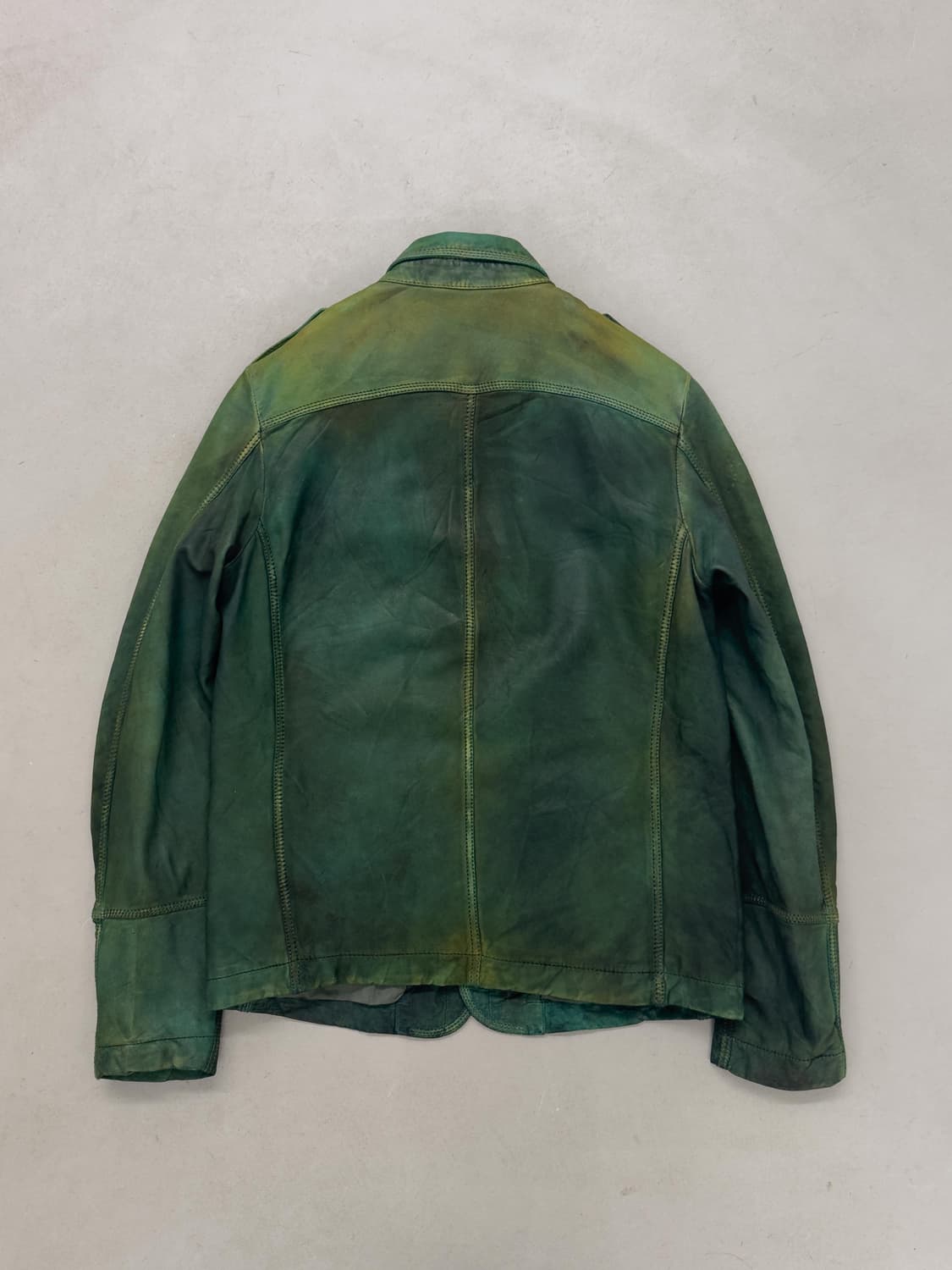 디젤 페이딩 레더 자켓 상품이미지8