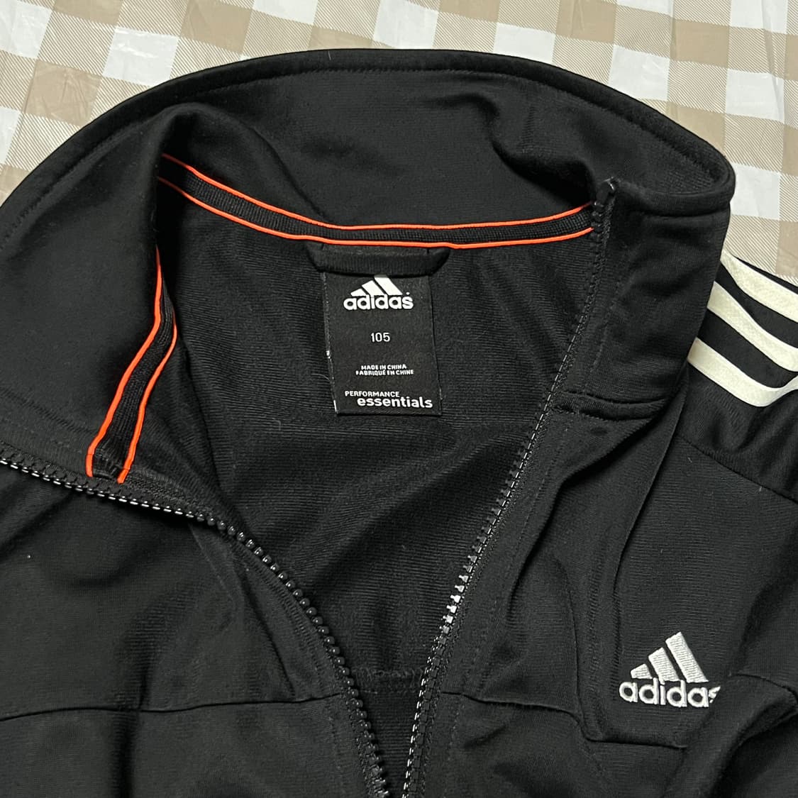 아디다스 져지 105 삼선 트랙탑 집업 자켓 Y2K 상품이미지2
