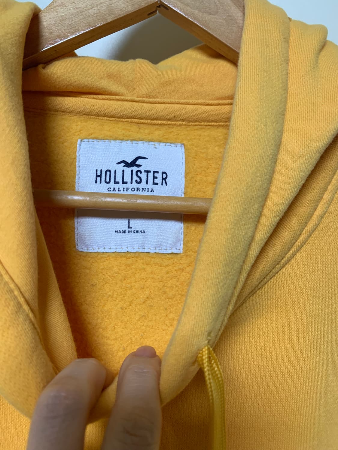 홀리스터 기모 후드 남녀공용 상품이미지3