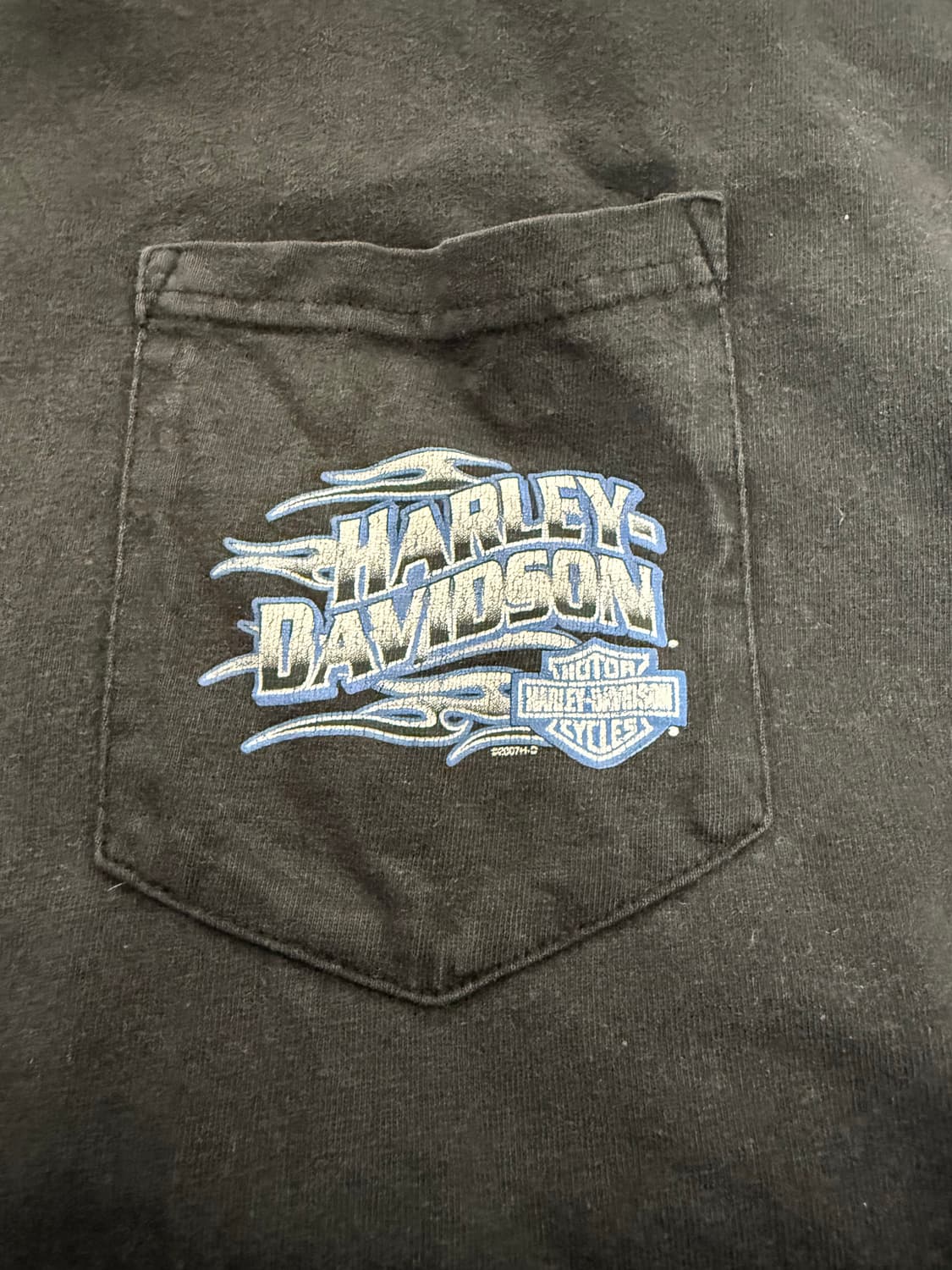 00s 할리 롱슬리브 블루 플레임 상품이미지3