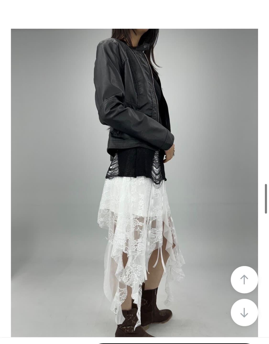 여성 라이더 자켓 상품이미지3