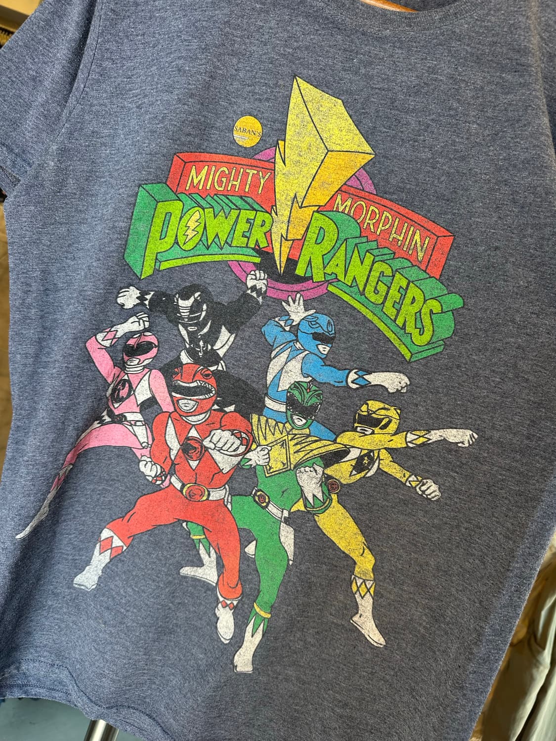 파워레인저 Power Rangers 프린팅 티셔츠 상품이미지3