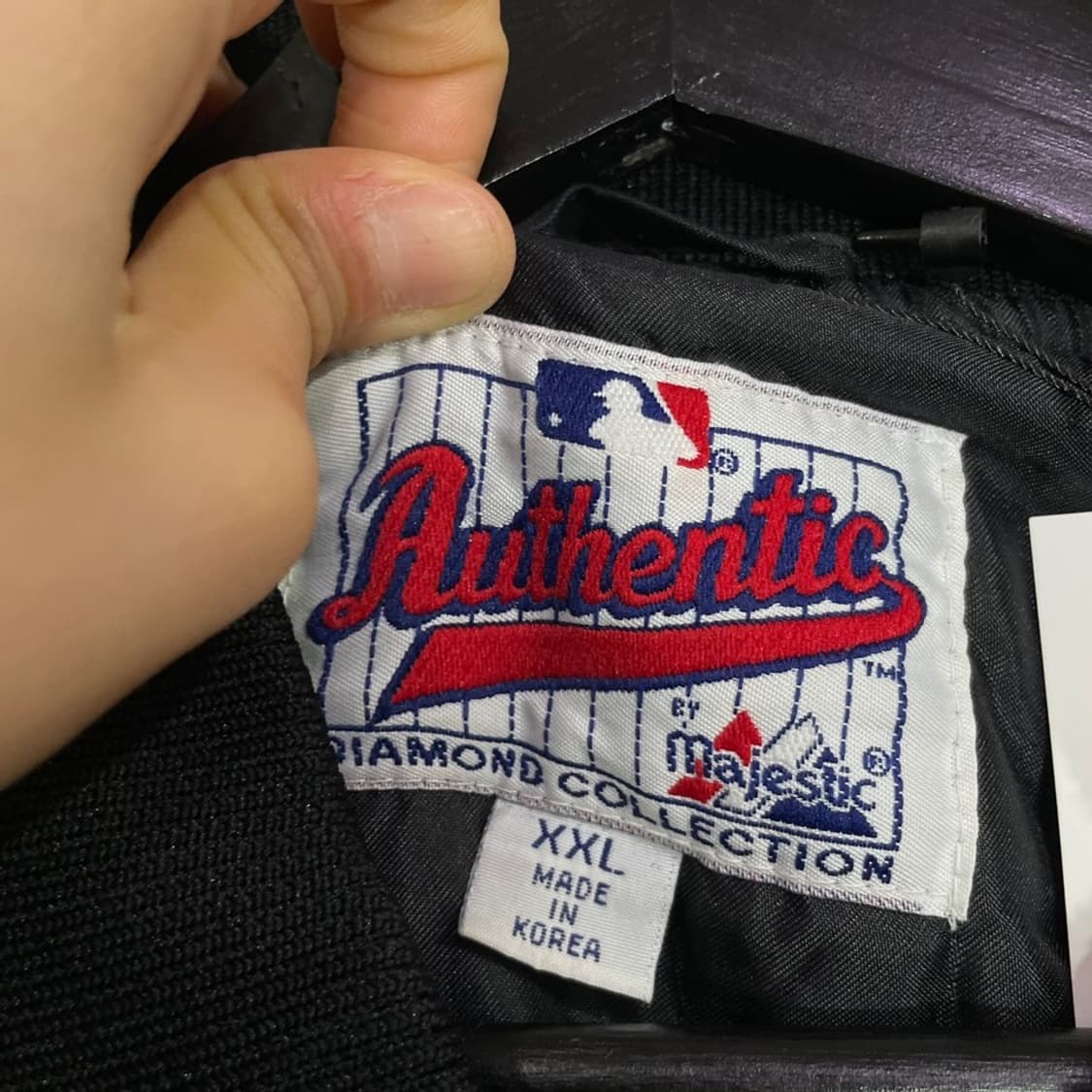 마제스틱 뉴욕메츠 올드스쿨 바시티 자켓 상품이미지5