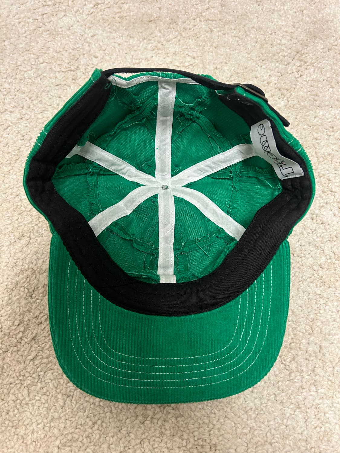 THHEME corduroy patch cap 상품이미지4