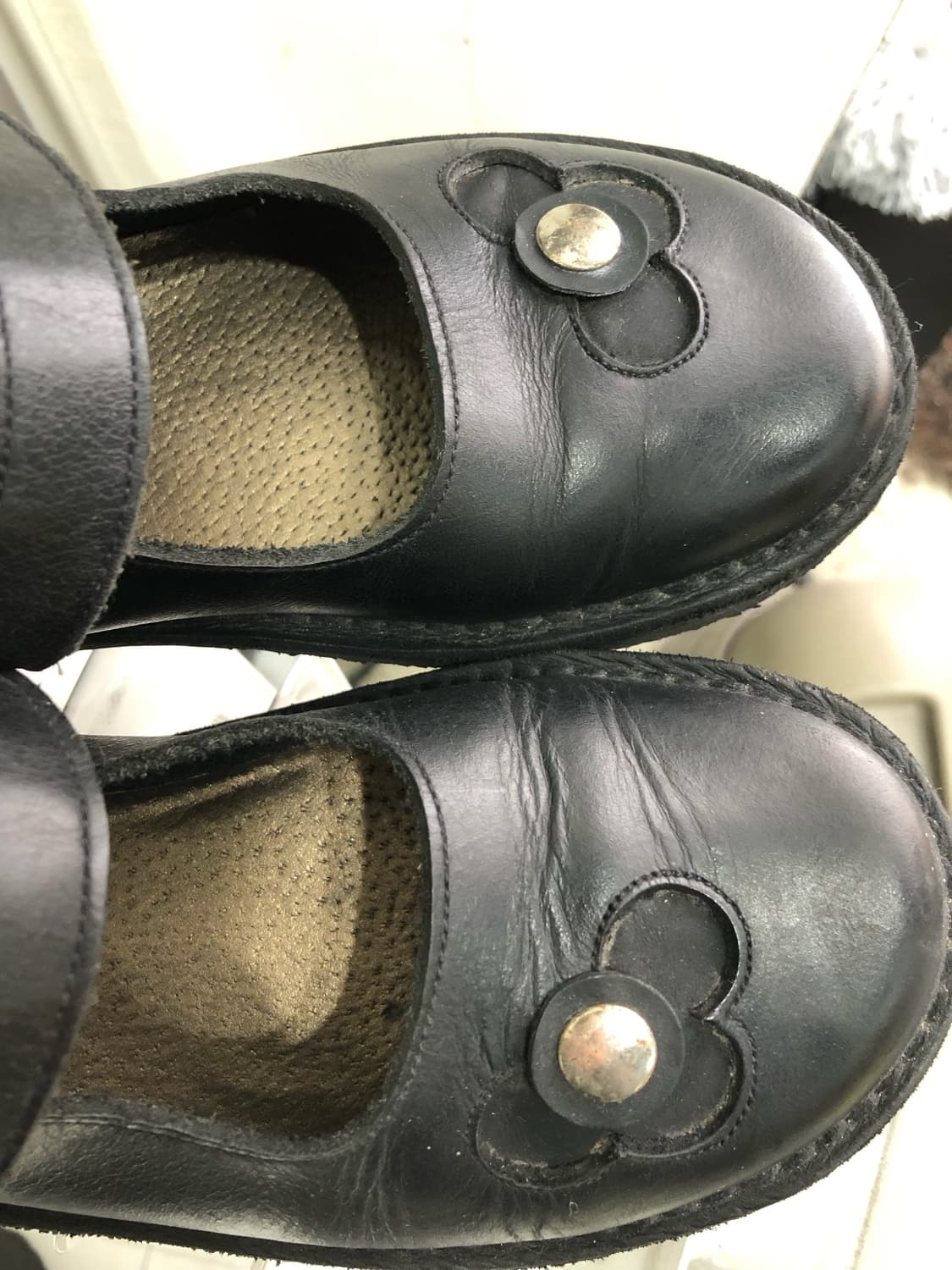 빈티지 벨크로 스트랩 메리제인 슈즈 상품이미지5