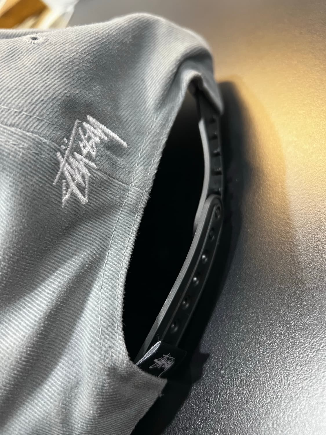 스투시 s 로고 투톤캡 빈티지 상품이미지2