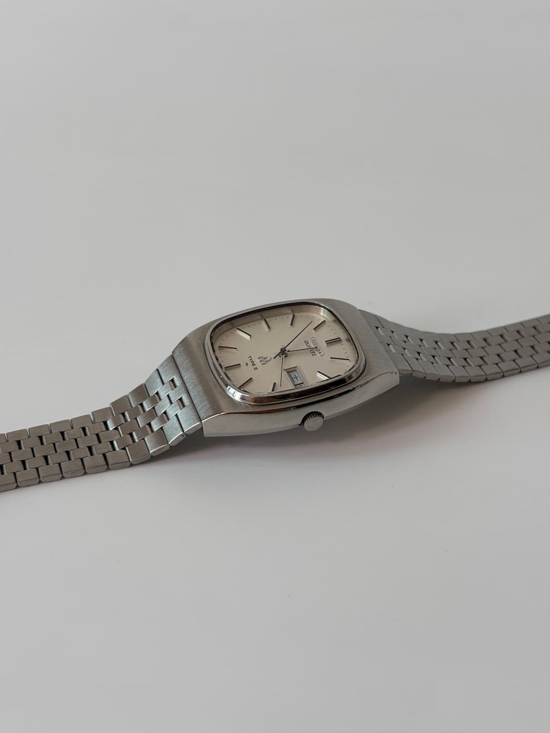 1980s Type2 Stripe Dial Square Quartz 상품이미지4