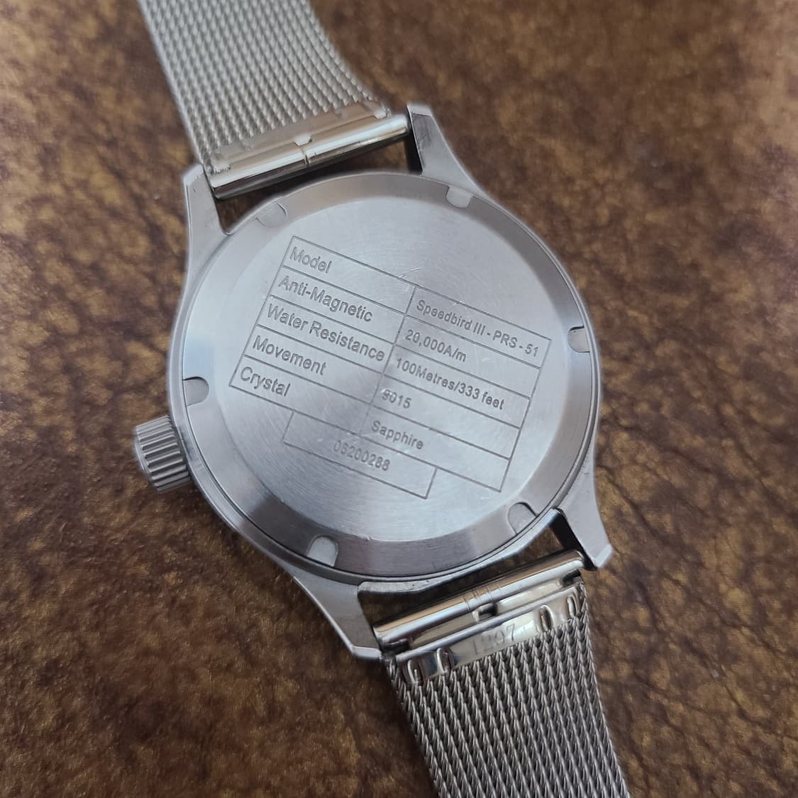 타임팩터 베이비스피드버드 PRS-51 36mm 오토메틱시계 상품이미지6