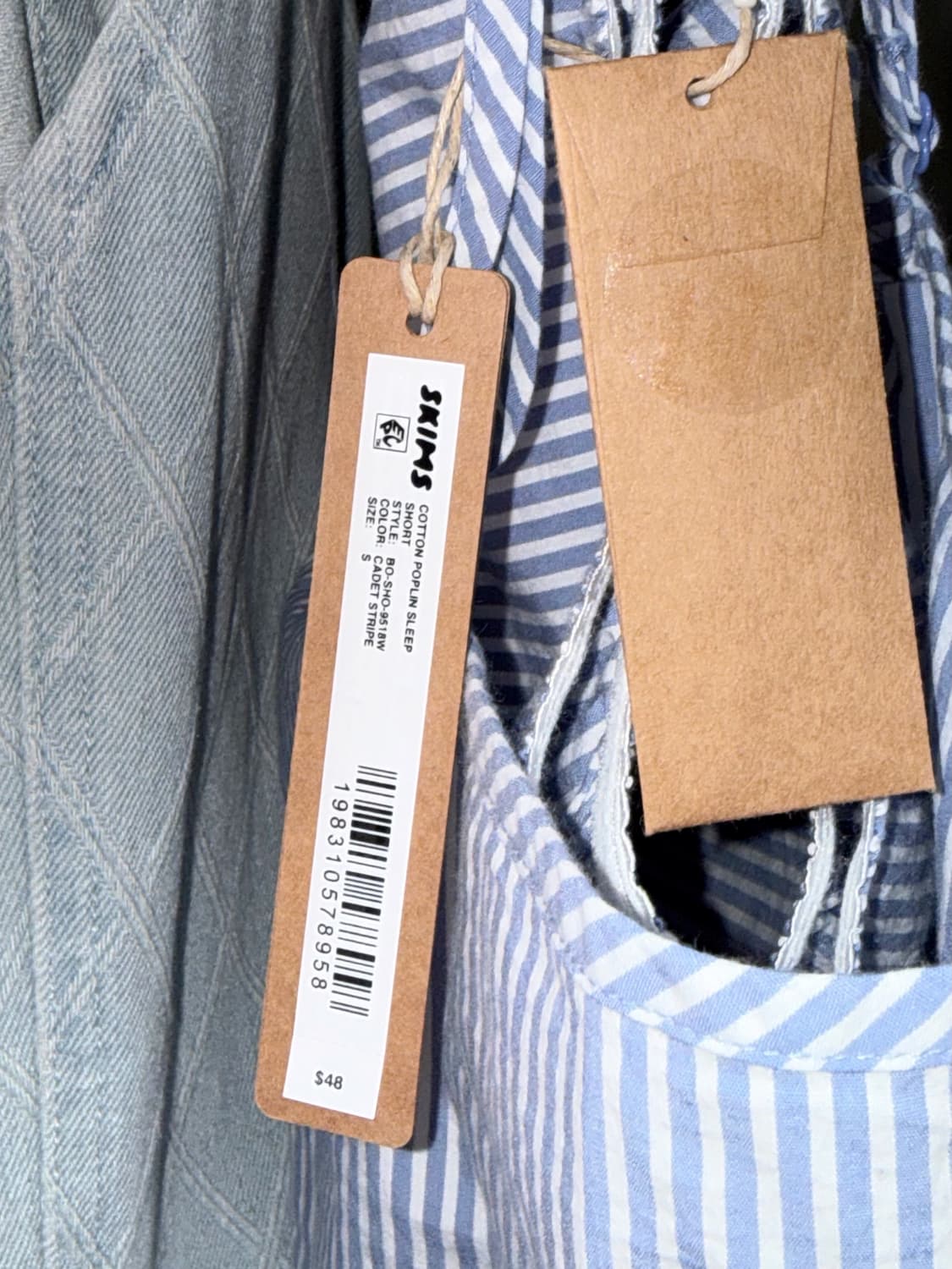 [새 상품] skims cotton poplin sleep cami 상품이미지3