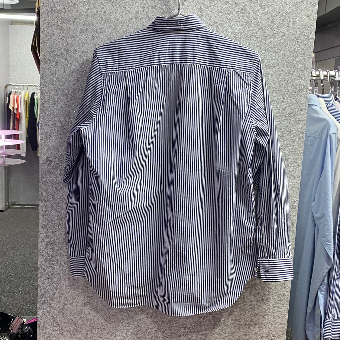 꼼데가르송 네이비 스트라이프 셔츠 B3288 상품이미지4