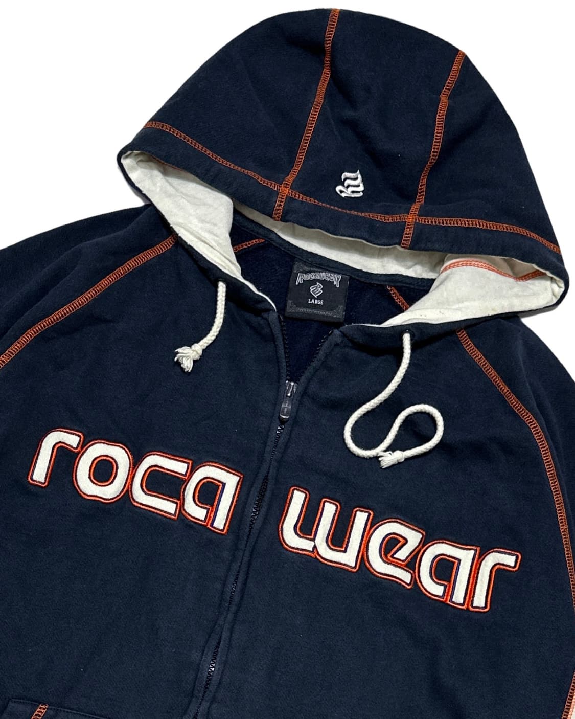 rocawear 로카웨어 네이비 후드집업 상품이미지3